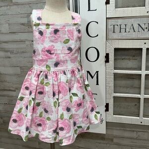 Precious pink floral dress